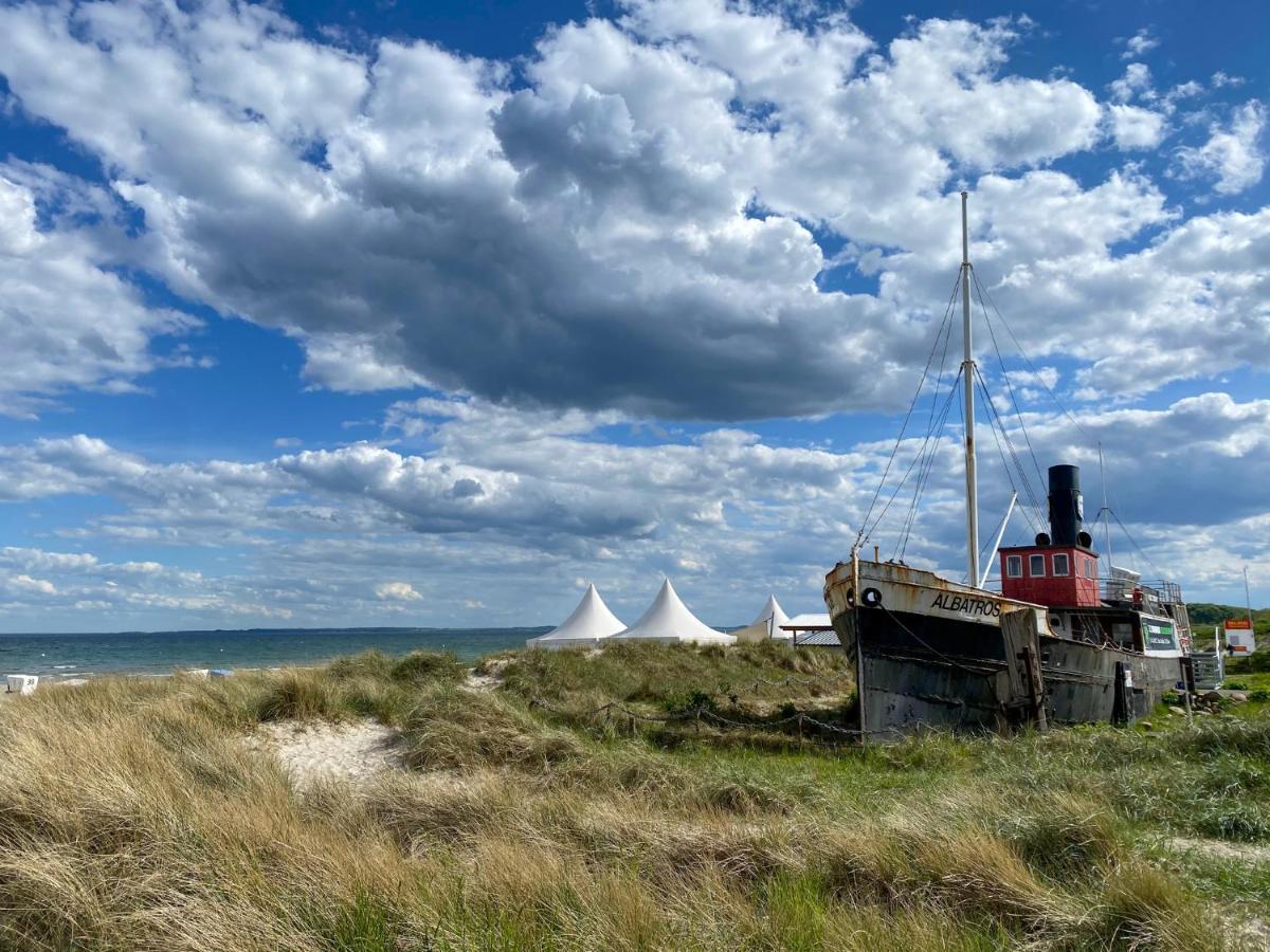 Ferienwohnung Strandhoch ダンプ エクステリア 写真